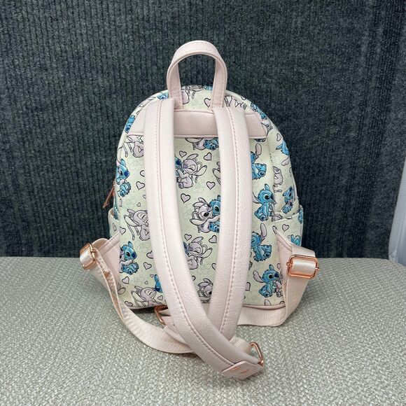 Loungefly Disney Parks Exclusive Mini Backpack Lilo & Stitch Angel Hearts Bag main image 6
